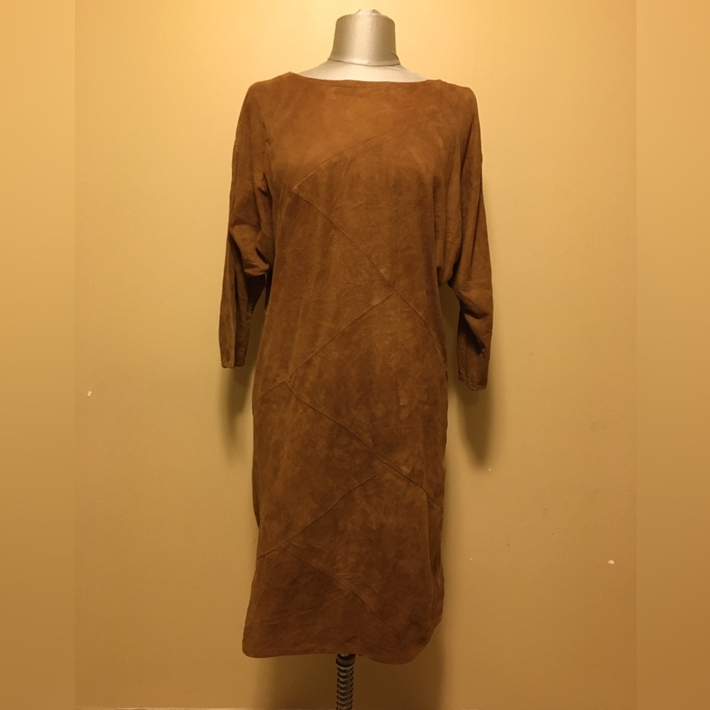 Said Fifth Avenue Women’s Dress Suede Size L